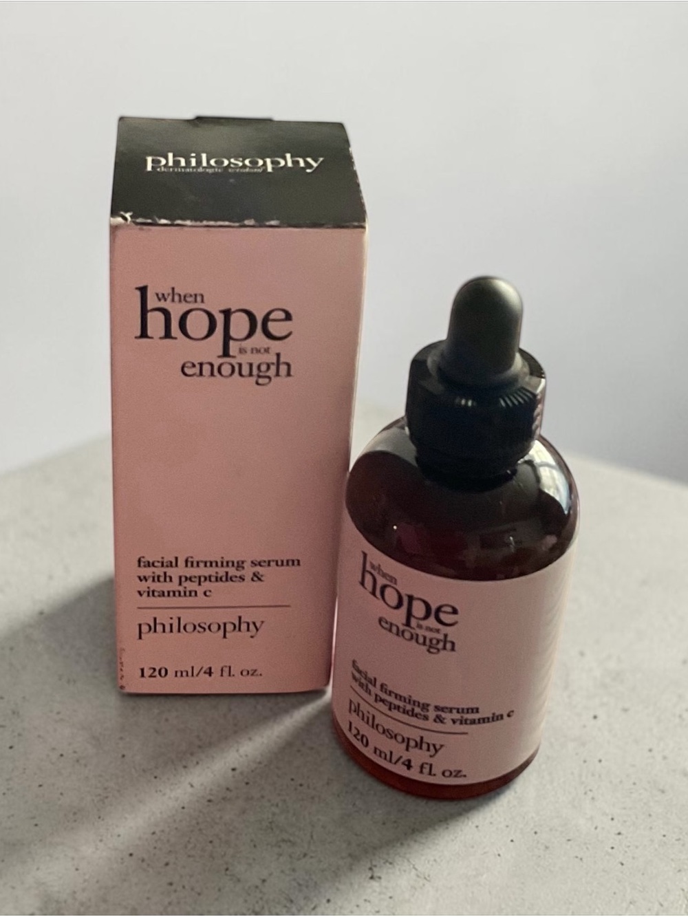 philosophy When Hope Is Not Enough Facial Firming Serum - 4 fl oz.